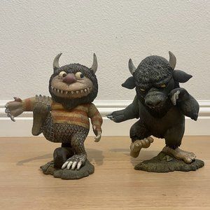Where The Wild Things Are Figures Statues by McFarlane Toys (Moishe and Bernard)